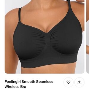 Set of 4, Feelin Girl viral bras. Brand new. Size M. Red, black, brown, nude.